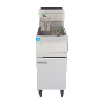 Frymaster HD150G-NG 50 Lbs. Stainless Steel Natural Gas Frymaster Decathlon HD Series Fryer - 100,000 BTU