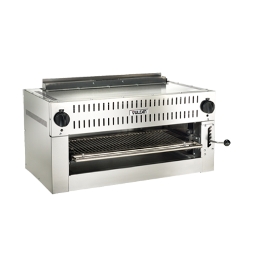 Vulcan 36RB-NG 36" Natural Gas Griddle Countertop - 50,000 BTU