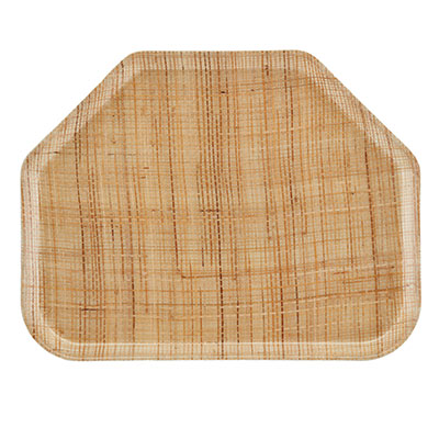 Cambro 1520TR204 14.56" Trapezoid Fiberglass Camtray - 12/Case