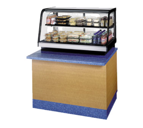 Federal Industries CRB4828SS 48" W Counter Top Refrigerated Self-Serve Bottom Mount Merchandiser