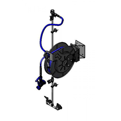 T&S Brass B-1439-CR-SSB Hose Reel Assembly open 3/8"