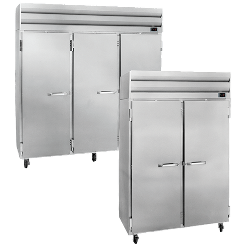 Howard McCray SF48-FF 52.25" W Two-Section Solid Door Reach-In Freezer - 115 Volts