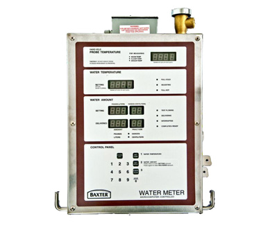 Baxter WMC600C Stainless Steel Wall Mount Water Meter - 230/250 Volts 1-Phase