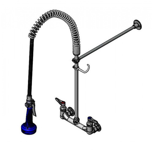 T&S Brass B-0133-CR-B08CX Pre-Rinse Unit 8"