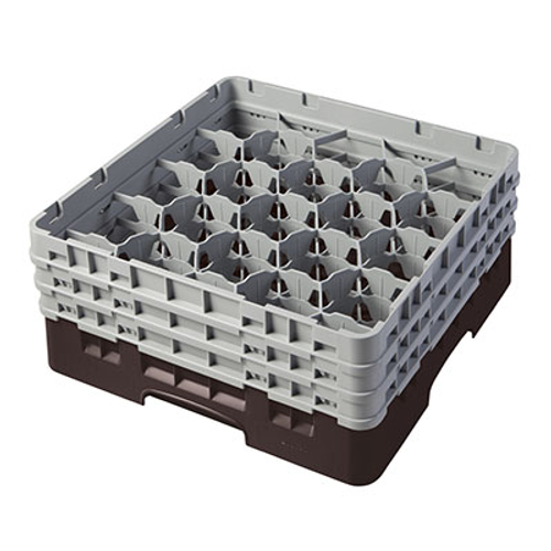 Cambro 20S638167 Camrack Glass Rack With (3) Soft Gray Extenders