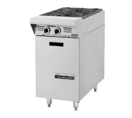 Garland MST4S-E-NG 17" Natural Gas Master Series Range - 70,000 BTU