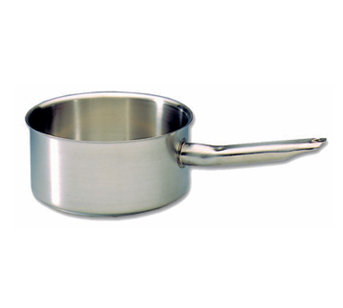 Matfer Bourgeat 691018 2.38 Qt. Aluminum and Stainless Steel Excellence Sauce Pan