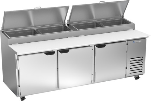 Beverage Air DP93HC 93" W Pizza Top Refrigerated Counter