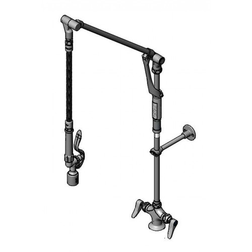 T&S Brass B-0117 Pre-Rinse Unit Deck Mount Mixing Faucet