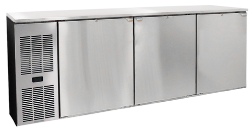Glastender C1FU84, 84"W Three-Section Undercounter Cooler