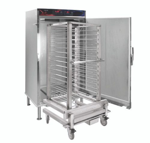 Cres Cor RRUA16WDX AquaTemp 16 Pans Capacity Stainless Steel Full Size Door Programmable Controls Rethermalization and Hold Oven - 208 Volts