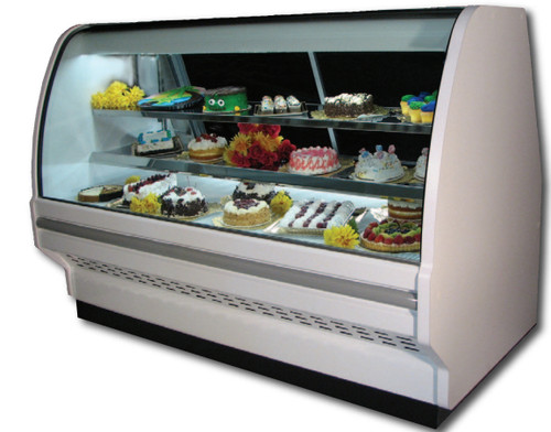 Howard McCray D-CBS40E-4C-LED 51.5" W Curved Glass Dry Display Bakery Case
