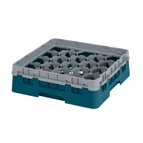 Cambro 20S318414 Camrack Glass Rack With Soft Gray Extender - 5 Cases