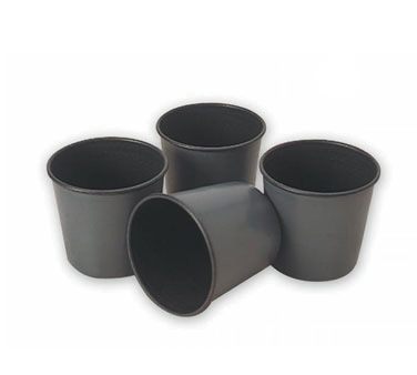 Matfer Bourgeat 331594 Exopan Baba Mold 5 Oz. 2-3/8" Dia. x 2-3/8"H Non-Stick Coating inside And Fine Steel - 1 Pack