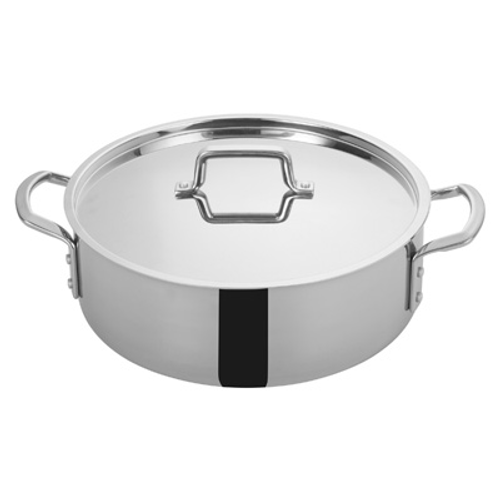 Winco TGBZ-12 12 Qt. Aluminum Tri-GenBrazier