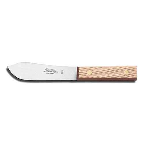 Dexter 2212 4-1/2" High-Carbon Steel Beech Handle Traditional Fish/Sheath Knife