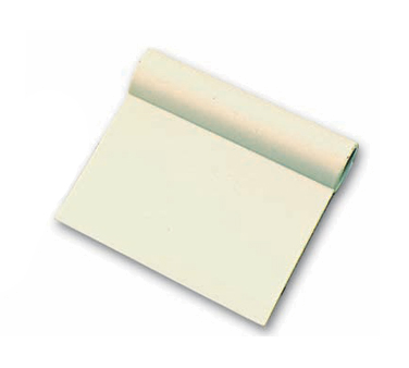 Matfer Bourgeat 112825 ExoGlass Dough Cutter 4-1/2"L x 3-1/8"W Straight Cut Rigid Blade High Heat Resistant