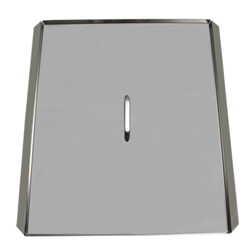 Frymaster 1081872 19-1/2" W x 21-3/8" D Stainless Steel Frypot Cover