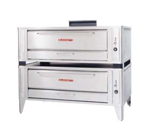 Blodgett 1060 DOUBLE-NG Natural Gas Pizza Oven Double Deck 60"