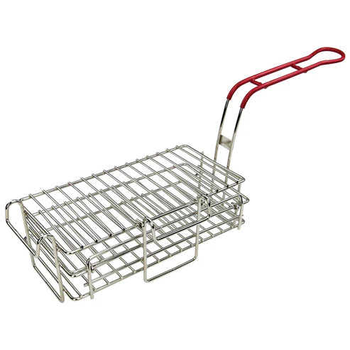 Winco FB-03 11-1/2"L x 6"W x 3-7/8"H Chimichanga/Burrito Fry Basket