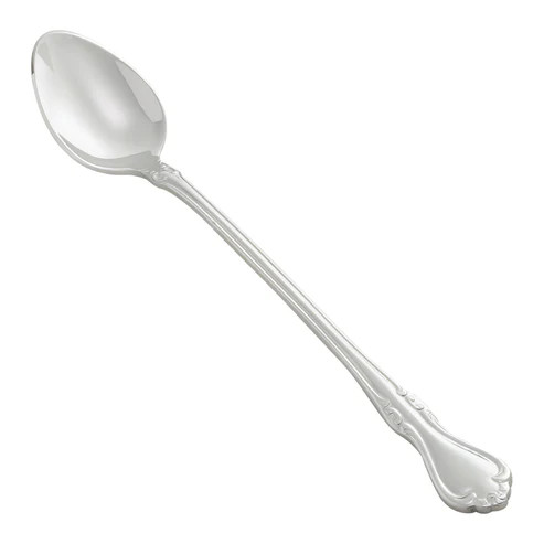 Winco 0039-02 7-1/2" 18/8 Stainless Steel Iced Tea Spoon (contains 1 Dozen)