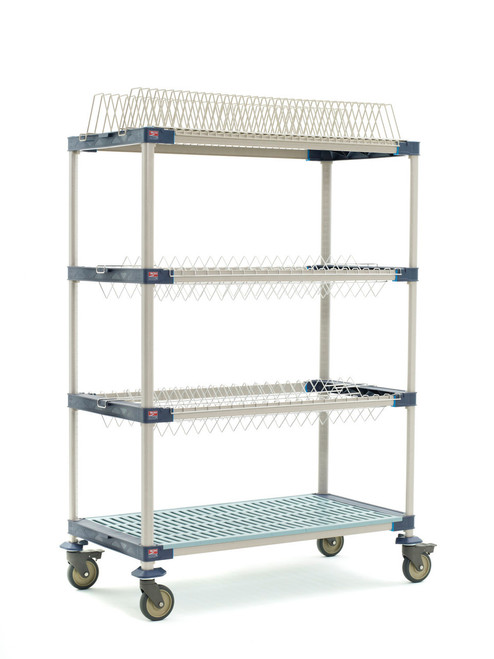 Metro MAX4-PR48VX3 Metromax 4 Mobile Drying Rack Unit 48"W 4-Tier
