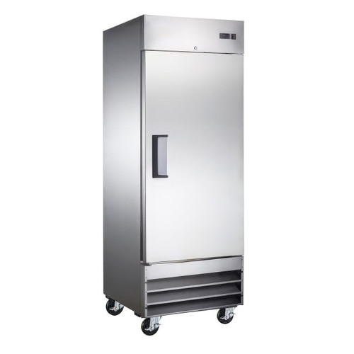 Admiral Craft GRFZ-1DES 29" W Stainless Steel Reach-In 1-Section Black Diamond Energy Star Freezer - 115 Volts