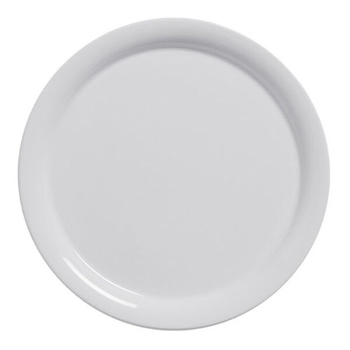 American Metalcraft DPN9WH 9" Plastic White Round Plate