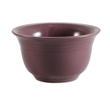 CAC China TG-4-PLM 7.5 Oz. Plum Porcelain Round Tango Bouillon Cup (3 Dozen Per Case)