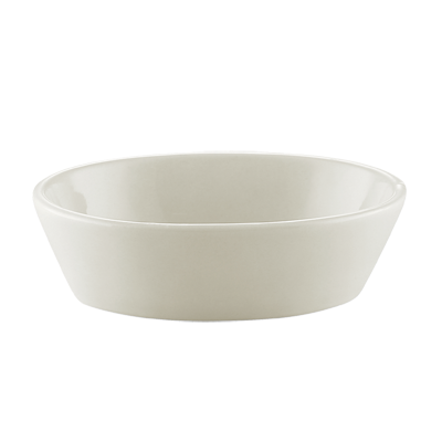CAC China BKW-16 15 Oz. American White Ceramic Oval Baking Dish (3 Dozen Per Case)