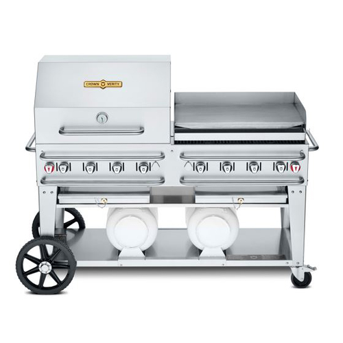 Crown Verity CV-CCB-60RGP 69" Series Grill - 129,000 BTU
