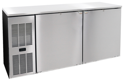 Glastender C1FU60, 60"W Two-Section Undercounter Cooler