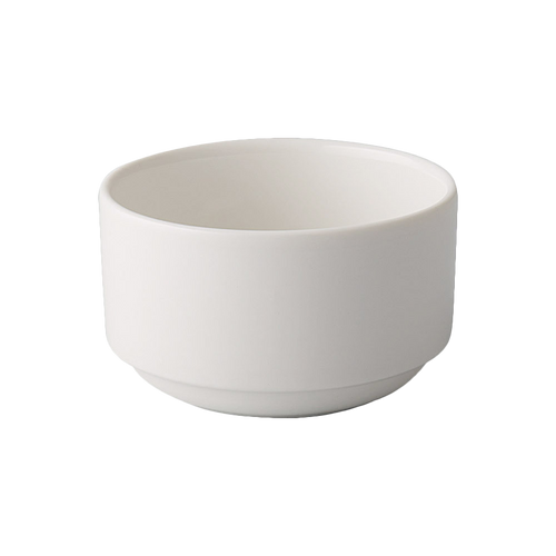 CAC China GW-48 12 Oz. Bone White Porcelain Round Great Wall Bouillon (3 Dozen Per Case)
