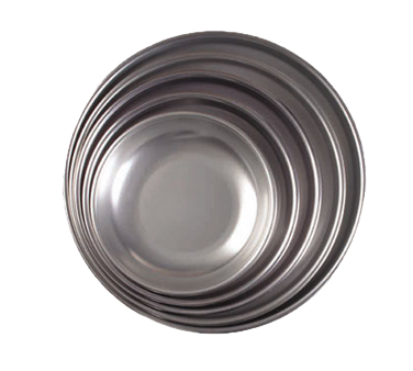 American Metalcraft SEA12 12" 75 Oz. Aluminum Round Seafood Tray