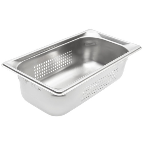 Vollrath 90343 Super Pan 3 1/3 GN Food Pan Perforated 4" Deep