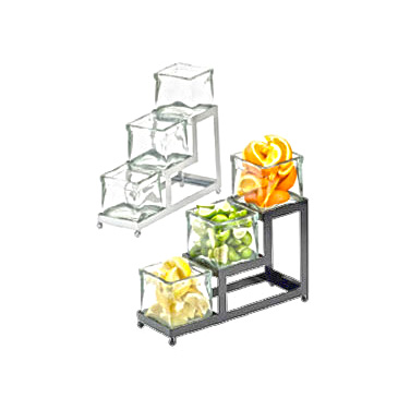 Cal-Mil 1803-4-49 3-Step Jar Display 4"W x 12"D x 10-1/2"H