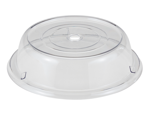 Cambro 1013CW152
 10-13/16"
 PolyCarbonate
 Clear
 Round
 Camwear CamCover - 12/Case