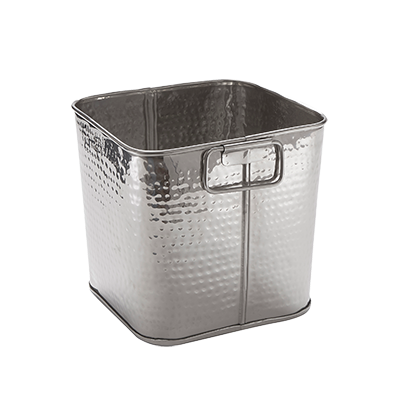 American Metalcraft STH8 Square Stainless Steel Tub 8" L x 8" W x 7.25" H