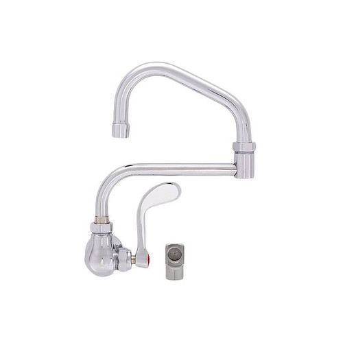 Fisher 58866 12" Stainless Steel Swing Spout Faucet With Single Inlet