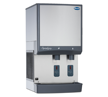 Follett LLC 25CI414A-S Symphony Plus 25 Series Air Cooled Chewblet Countertop Ice Maker and Water Dispenser with 25 lb. Bin and SensorSAFE Dispense - 115 Volts, 425 Lbs.