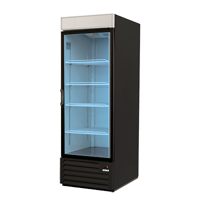 Asber ARMD-23A 27.13" W One-Section Glass Door Refrigerated Merchandiser