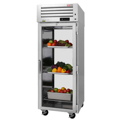 Turbo Air PRO-26R-G-PT-N(-L) 28.75"W One-Section Glass Door PRO Series Refrigerator