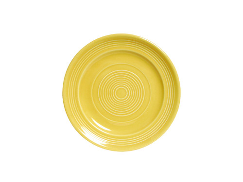 Tuxton CSA-062 6-1/4" Ceramic Pearl White Round Plate (2 Dozen Per Case)
