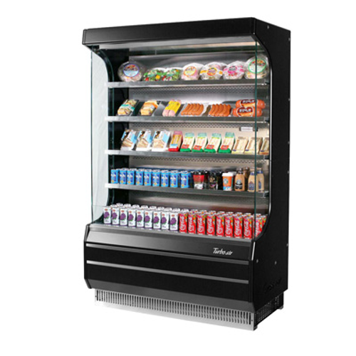 Turbo Air TOM-40B-N 39"W Vertical Open Display Merchandiser