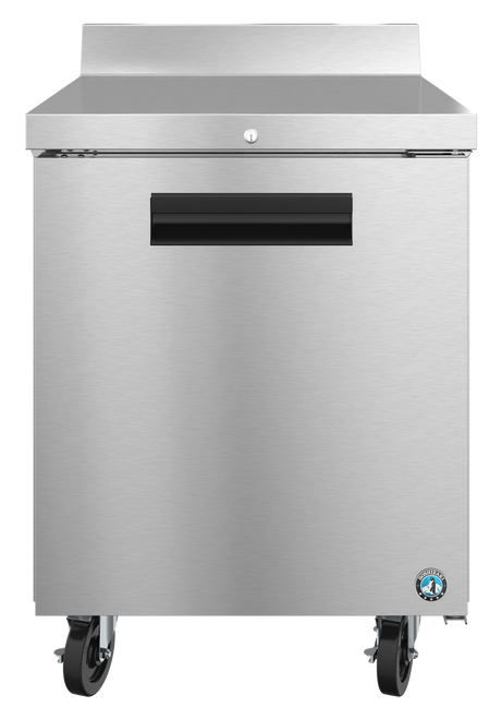Hoshizaki WR27B-01 27"W One Door Stainless Steel Steelheart Series Worktop Refrigerator