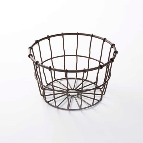 American Metalcraft WBBM 7" Metal Round Wire Basket