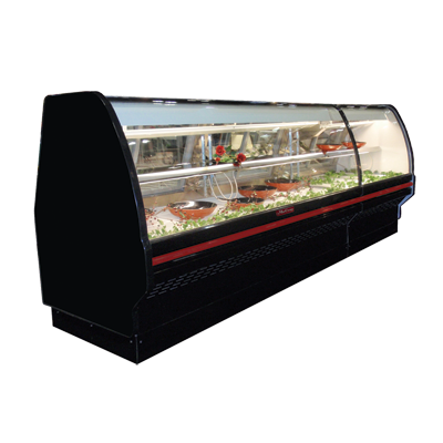 Howard McCray SC-CDS40E-8C-BE-LED 99.5"W Deli Meat & Cheese Service Case