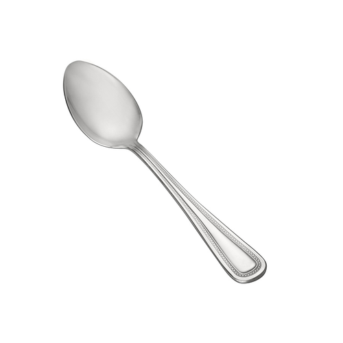 CAC China 3008-03 7.38" L Stainless Steel Heavy Weight Black Pearl Dinner Spoon (50 Dozen Per Case)