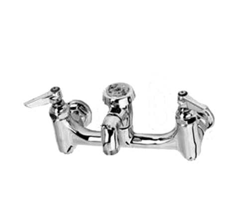 T&S Brass B-0674-BSTPM Service Sink Faucet 8" centers 4-3/4"