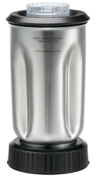 Waring CAC37 32 Oz. Stainless Steel Blender Container with Lid